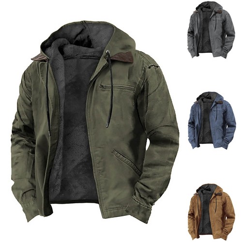 Men casual padded jacket - men's,
